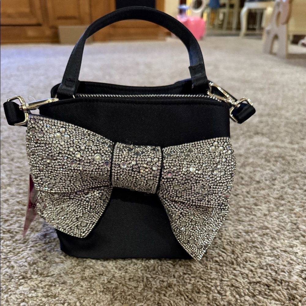 Brand new Sparkle bow Betsy Johnson purse
